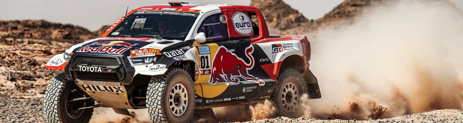 Изображение на странице НАССЕР АЛЬ-АТТИЯ ЗА РУЛЕМ TOYOTA HILUX СТАЛ ПОБЕДИТЕЛЕМ РАЛЛИ-РЕЙДА «ДАКАР-2022» Тойота Центр Иваново